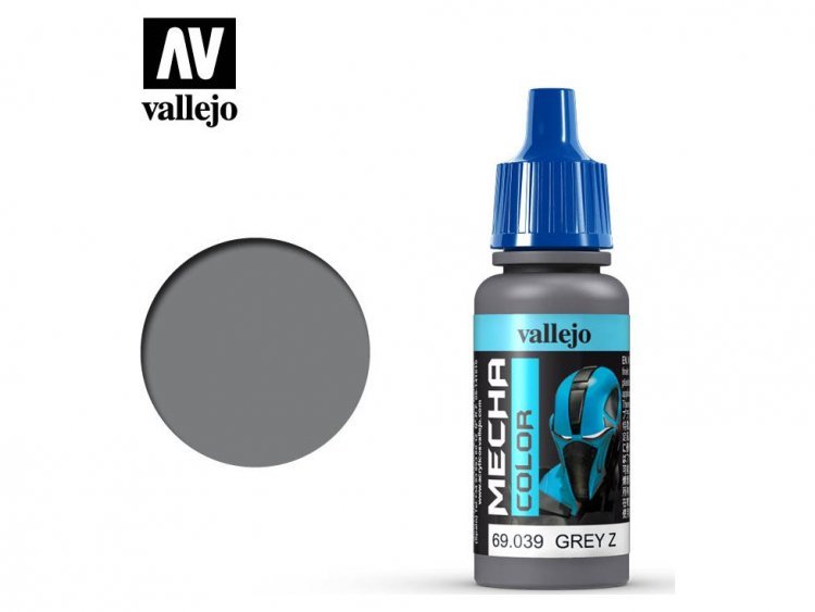 Краска Vallejo Mecha Color: Grey Z 69.039