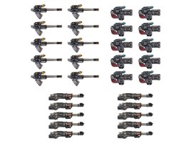 Heavy Weapons Upgrade Set – Volkite Culverins, Lascannons, and Autocannons (предзаказ, The Horus Heresy)