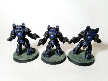 Warhammer 40k Space Marine Primaris Aggressors x3 (Pro-Painted)