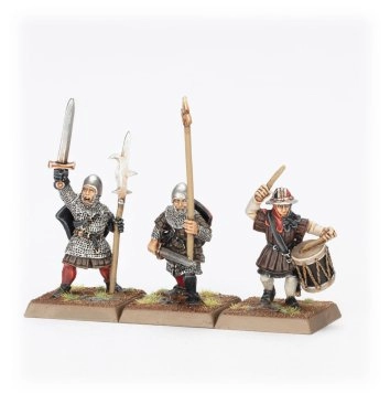 Classic Men-at-Arms with Halberds Command (Made to Order, GW Direct)